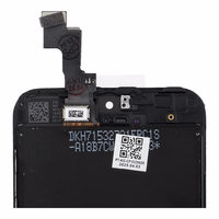 FixCell LCD ekranas IPHONE 5S SE (1gen) juodas (refurbished)