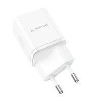 Įkroviklis Borofone BN6 20W USB-C baltas