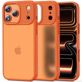 Tech-Protect MagMat dėklas iPhone 17 Pro oranžinis matinis