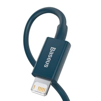 Baseus kabelis Superior USB - Lightning 1,0 m 2,4A mėlynas