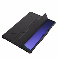 Nillkin Bumper Leather Case Pro dėklas Samsung Galaxy Tab S9+ - juodas