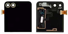 Ekranas Samsung F741 Z Flip6 5G su lietimui jautriu stikliuku išorinis (Outer) Yellow originalus (used Grade A)