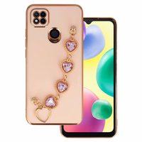 Trend dėklas telefonui Xiaomi Redmi 10A dizainas 2 šviesiai rožinis