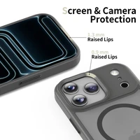 Tech-Protect MagMat MagSafe dėklas iPhone 17 Pro Max pilkas