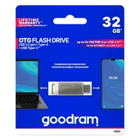 Atmintinė Goodram ODA3 32GB OTG USB 3.0 + Type-C