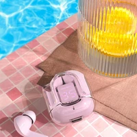 Acefast T6 TWS Bluetooth įstatomos belaidės ausinės - rožinės