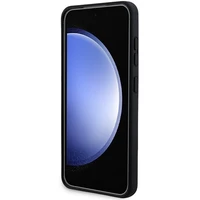 BMW M Silikoninis spausdintas žiedas Magnetinis dėklas telefonui Samsung Galaxy S24 - juodas