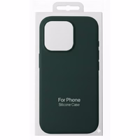 Dėklas "TM MagSafe Silicone" iPhone 13 / Žalias /