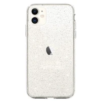 Crystal Glitter dėklas Iphone 11 sidabrinis