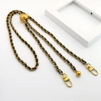 Telefono raištis G-14 juodas-auksinis