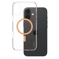 CARE by PanzerGlass Flagmano dėklas telefonui iPhone 16 Plus 6.7" persikinis/persikinis Magnetinis 1375
