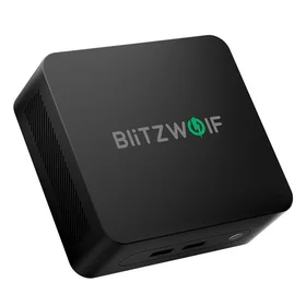 Mini PC BlitzWolf Windows11 Intel dvigubas ekranas BW-MPC2 (juodas)