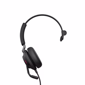 Jabra Evolve2 40 MS Mono USB-A - laidinės ausinės, juodos spalvos