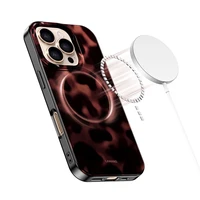 Tech-Protect Lamano Magnetinis dėklas telefonui iPhone 16 Pro Max - juodas ir raudonas