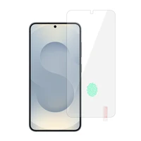 Grūdintas stiklas auksinis SAMSUNG GALAXY S24/S25 telefonui (su piršto atspaudo atrakinimu)