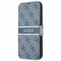 Guess 4G Stripe dėklas telefonui iPhone 13 Pro / 13 6.1" – mėlynas