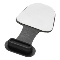 Lightning įkrovimo lizdo dangtelis su laikikliu juodas