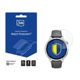 Hibridinis stiklas 3mk laikrodžio apsauga FlexibleGlass Xiaomi Watch S4