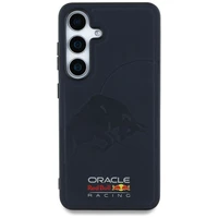 RED BULL dėklas telefonui SAMSUNG S25 Ultra RBHMS25L24PUBUFV (Magnetinis tinklelis PU su įspaustu buliu) tamsiai mėlyna