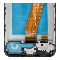LCD ekranas SAMSUNG A03S A037G OEM su rėmu (164mm)