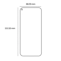 LCD apsauginis stikliukas 9H Samsung A515 A51/S20 FE/Huawei P40 Lite E/P40 Lite/Y7p/Honor 9C
