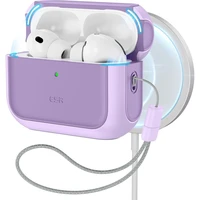 ESR Orbit Halolock MagSafe dėklas AirPods Pro - violetinė