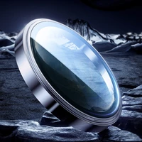 Rock Pure Series Kameros objektyvo stiklas ant iPhone 17 kameros (2 vnt.) juodas