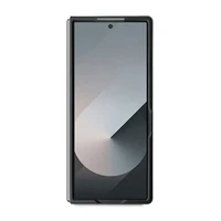 DKNY Pakartotinio rašto apatinės juostos dėklas Samsung Galaxy Z Fold 6 - rudas
