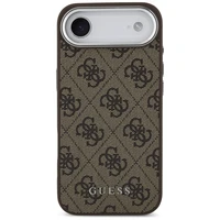 Guess 4G Classic Logo Magnetinis dėklas telefonui iPhone Air - ruda