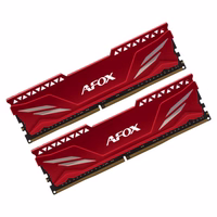 AFOX GAMING DDR4 2X16GB 3200MHZ CL16 XMP2 raudonas