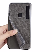 Beline Dėklas Book Magnetic Samsung Note 10 N970 rožinis auksinis