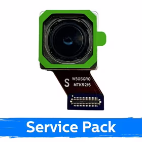 Kamera suderinama su Samsung A366 A36 5G Galinė kamera / (platakampis) 50M / (Service Pack)