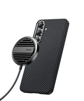 Benks Magnetinis Armor Air Kevlar dėklas telefonui Samsung Galaxy S24 (m) - juodas