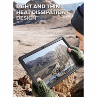 "Supcase Unicorn Beetle Pro" dėklas, skirtas "Samsung Galaxy Tab A11+" - juodas