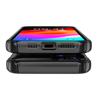 iPhone 15 hibridinis šarvuotas dėklas telefonui - mėlynas