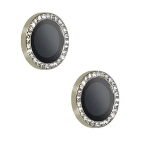 Temperuotas stiklas HARD DIAMOND kamerai (objektyvui) iPhone 17 titano spalvos, 2 vnt.