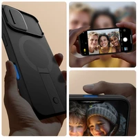 Tech-Protect Kevlar Aura Magnetinis dėklas telefonui iPhone 17 - juodas