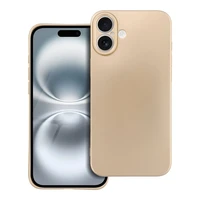 METALLIC dėklas telefonui IPHONE 16 Plus auksinis