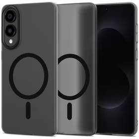 Tech-Protect MagSlim MagSafe dėklas telefonui Samsung Galaxy S25 Edge - matinis juodas