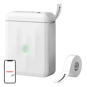Niimbot D110M nešiojamas etikečių spausdintuvas baltas