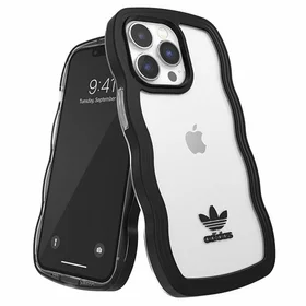 Adidas OR Dėklas telefonui Wavy iPhone 13 Pro /13 6.1" juoda-skaidri/juoda-skaidri 51900