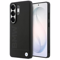 BMW Leather Hot Stamp MagSafe Dėklas for Samsung Galaxy S26 Ultra - juodas