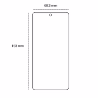 Grūdintas stiklas 2,5D Oppo Reno 8T 4G / 8 / 8z