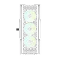 Darkflash DK431 kompiuterio korpusas (baltas) + 4 ventiliatoriai