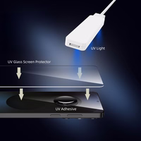 "Tech-Protect Glass UV+" 2 vnt. grūdinto stiklo, skirtas "Xiaomi Redmi Note 15 Pro+ 5G