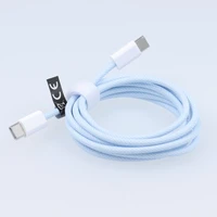 Kabelis Type C į Type C PD QC3.0 3A 60W C263 1,5 m mėlynas