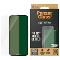 PanzerGlass Ultra-Wide Fit grūdintas apsauginis stiklas Google Pixel 9 Pro XL telefonui – skaidrus