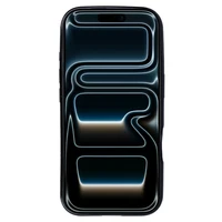 Bling Magsafe juodas dėklas telefonui iPhone 17 Pro