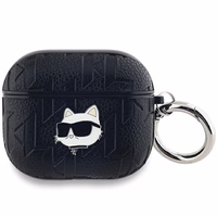 Karl Lagerfeld Monogram Choupette Head dėklas AirPods 3 - juodas