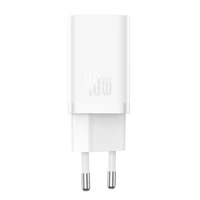 Baseus GaN5 Pro 40W 2xUSB-C sieninis įkroviklis - Baltas